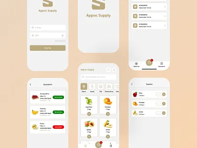 Appac Supply Wholesale App app application concept design designer figma light sale stock tracking ui unique ux wholesale