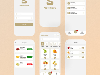 Appac Supply Wholesale App app application concept design designer figma light sale stock tracking ui unique ux wholesale