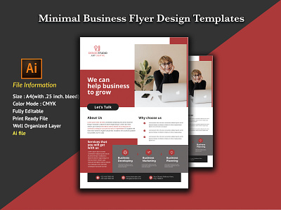 Minimal Flyer Design Template