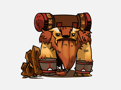 Earthshaker Dota 2 art dota dota 2 illustrations vector