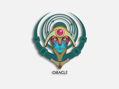 Oracle Dota 2 art dota dota 2 dota2 dotart hero image illustration illustrations logo vector