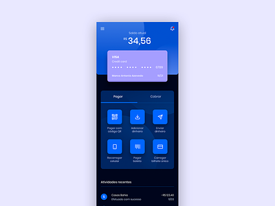 Digital Wallet Study clean concept design design mobile ui ux web