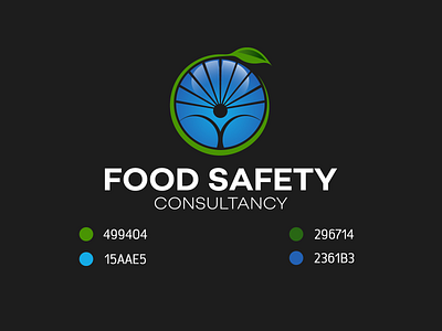 Food safety consultancy Branding logo