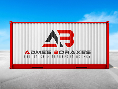 Logistic company brand logo