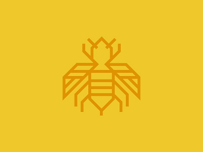 Wasp Icon bug design fly icon logo monoweight wasp wing