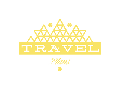 Travel Icon - Travel Plans icon missions monoweight plans travel triangle yellow