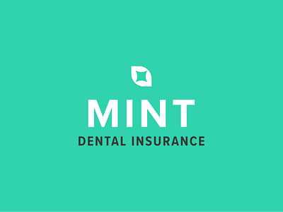 Mint Brand advertisement brand branding clean dental dentist green identity insurance leaf logo marketing minimal mint mobile sparkle tooth ui ux website