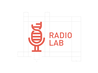 Radio Lab Logo clear dna lab logo mic radio space