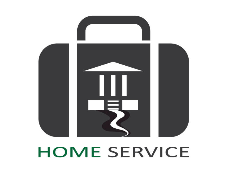 Home service logo by Md Mamun howlader on Dribbble