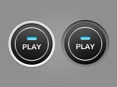 Left or Right? button dashboard glow