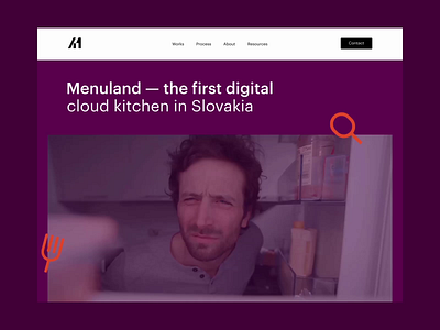 Menuland | Use Case cloud cloud kitchen design system food healthy industry kitchen lunch meal menu menuland promo promotion slovakia ui kit usecase vegan vegetarian