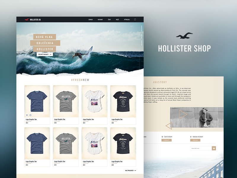 hollister web shop