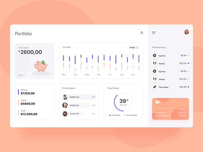 Money Balance Dashboard