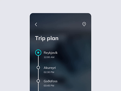 North App animation dynamic easing explore greenland iceland map north norway process scandinavia smooth timeline travel travel app