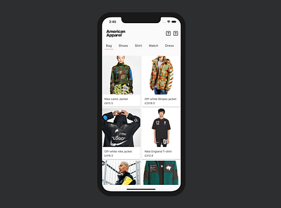 Online Store app app code design flutter source source code ui ux