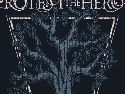 Protest the Hero - "Octotree" apparel clothing drawing gritty illustration merch merchandise metal shirt texture tree tshirt