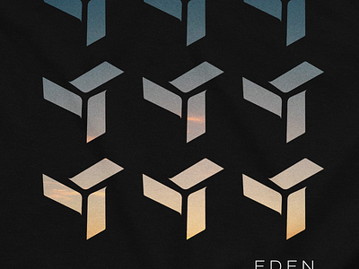 Eden - Sky abstract apparel bandmerch brand eden edm experiemental icon merchandise shirt tshirt typography