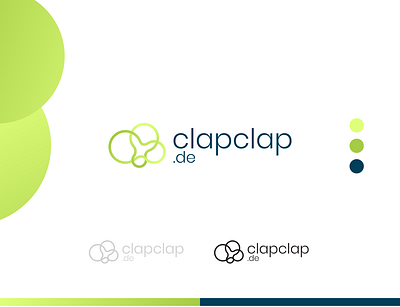 clapclap.de cloud cloud design cloud logo clouds design gradient ideas gradient logo graphic design logo minimal minimalist design minimalist logo minimalistic modern logo