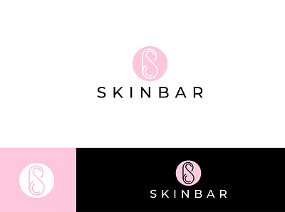 SKINBAR b s logo beauty logo beauty shop logo bs logo cosmetics logo minimalist logo s b logo sb logo