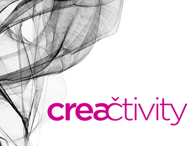 Creactivity branding event graphic design identity logo typography