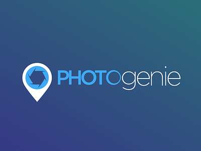 PhotoGenie Identity app branding graphic icon illustration logo