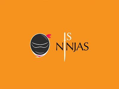 JS ninjas branding event iddentity illustration logo