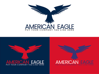 Eagle Logo | American Eagle | USA Eagle | Logo Design brand identity eagle logo design flat logo design free logo logo design logo maker modern logo design usa eagle usa eagle usa flag usa symble