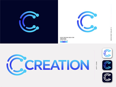 Logo design | Modern C letter logo design | Modern logo