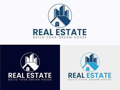 Real Estate Logo Design | Home Logo Design brand identity broker foreclosure forsale home housing logo design logo maker minimalist logo modern logo design mortgage property realty selling