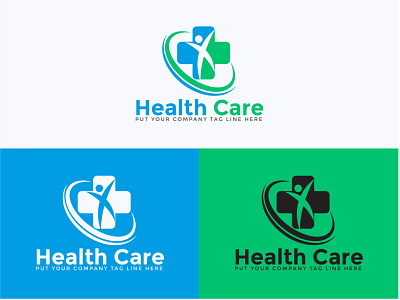Health Care Logo Design | Medical Logo | Logo Design | Health brand identity company logo free logo logo design logo maker modern logo design