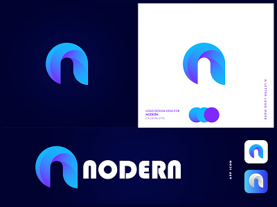 Logo Design | Modern Logo | N Letter Logo | Typography typography logo