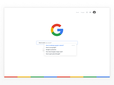 Google Search Redesign