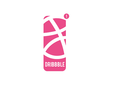 1x Dribbble Invite NBA Draft branding dribbble invite logo