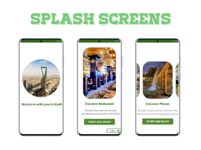 Riyadh app splash screen