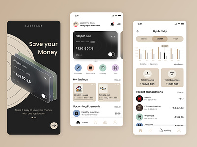 EasyBank - Mobile Banking App