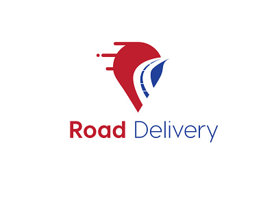 Road Delivery Logo branding design graphic design illustration logo typography vector