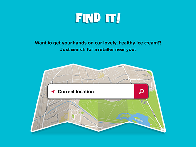 Find a retailer map/search animation fun home illustration long map nav navigation vertical web website