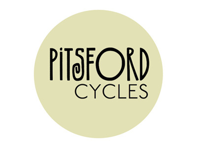 Logo ideas for Pitsford Cycles bike circle cycle logo typography