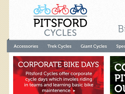 Cycle shop website design #1 bike cycle cycling museo pitsford shop web website