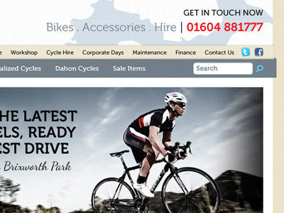 Cycle shop website design #1b bike cycle cycling museo pitsford shop web website