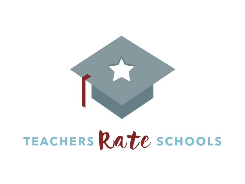 Logo concept for new brand cap hat graduation star branding brand rating rate school teachers flat logo