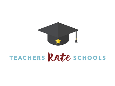 Teachers Rate Schools - approved logo brand branding cap flat graduation hat logo rate rating school star teachers