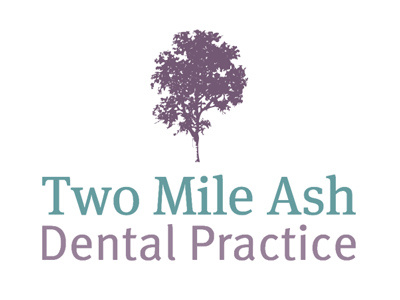 Two Mile Ash Dental Practice - logo update 01b branding dental dentist logo meta sans meta serif tree
