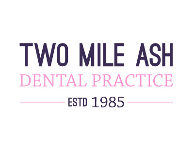 Two Mile Ash Dental Practice - logo 3a back to basics branding chaparral pro dental dentist logo ostrich sans typography