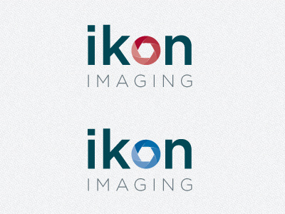 'ikon imaging' logo concepts aperture blue branding camera gotham lens logo photographer photography red