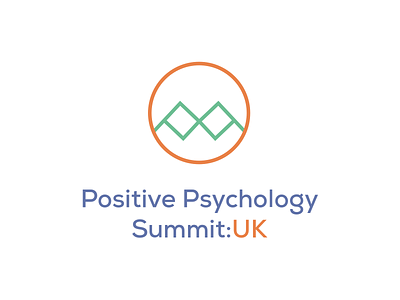 Positive Psychology Summit Logo branding design icon illustration logo typography ui vector