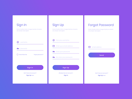 Login Module by Rusum Shrestha on Dribbble