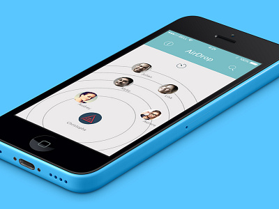Airdrop iOS 7 airdrop ios7 iphone