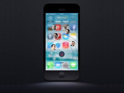 Airdrop V2 airdrop ios7 iphone