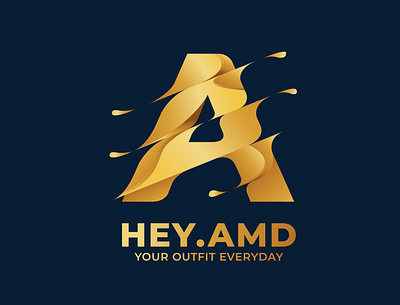HEY AMD bikinlogo design goldlogo letteralogo logo logobrand logodesign monogramlogo selllogo tshirtlogo waterlogo wavelogo